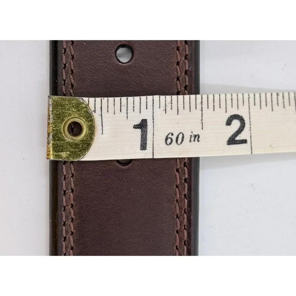 Carhartt Brown & Black Reversible Leather Belt 